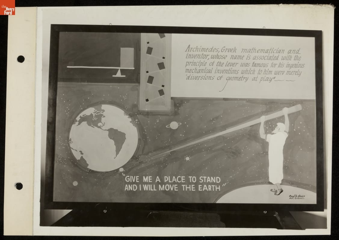Mathematics Exhibit, Ford Exhibition Building, Century of Progress International Exposition, Chicago, Illinois, 1934