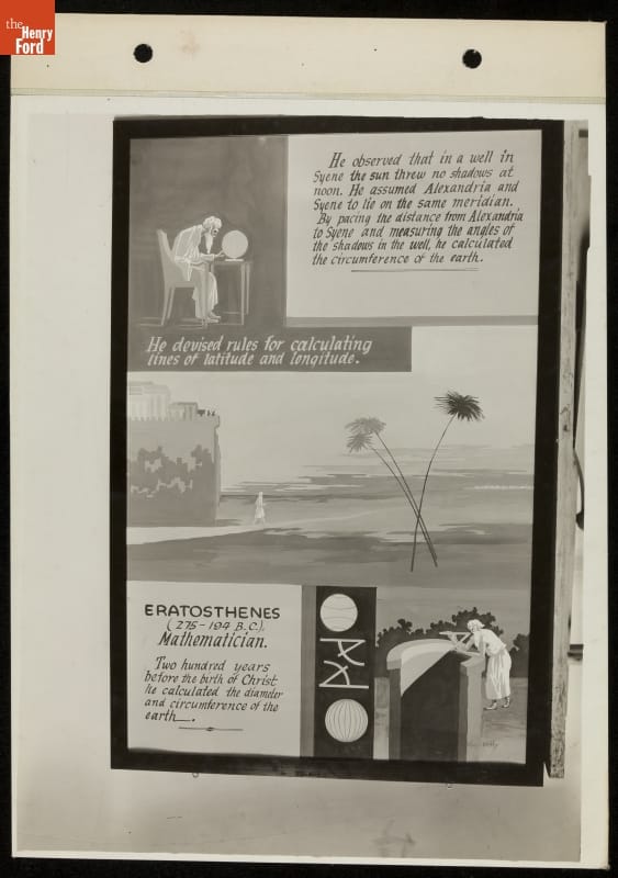 Mathematics Exhibit, Ford Exhibition Building, Century of Progress International Exposition, Chicago, Illinois, 1934