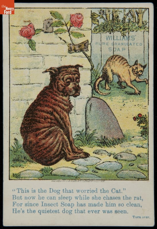 Trade Card for Williams' Soap, D.W. Williams & Co., 1870-1900