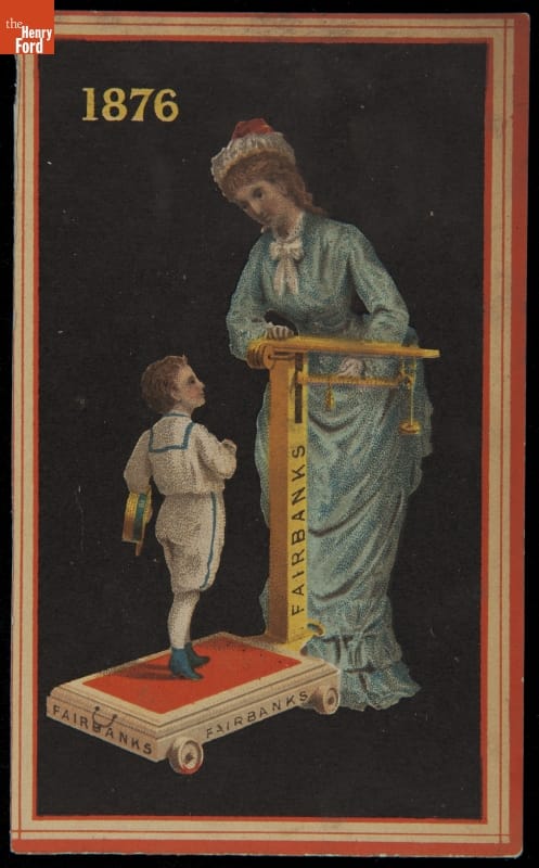 Trade Card for Fairbanks Scales, 1876