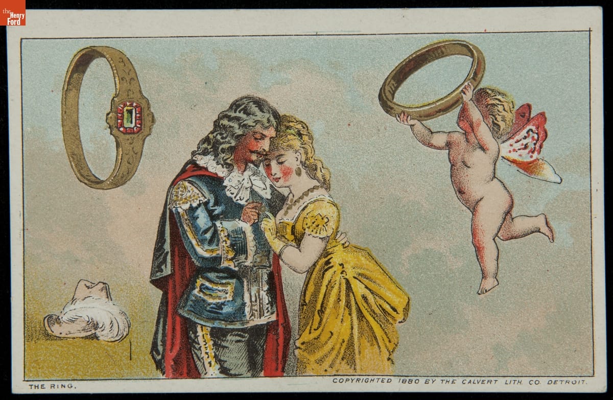 Trade Card, "The Ring," F.J. Yesbera, 1880