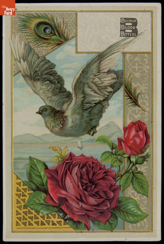 Trade Card for Burdock Blood Bitters, Foster, Milburn & Co., circa 1885