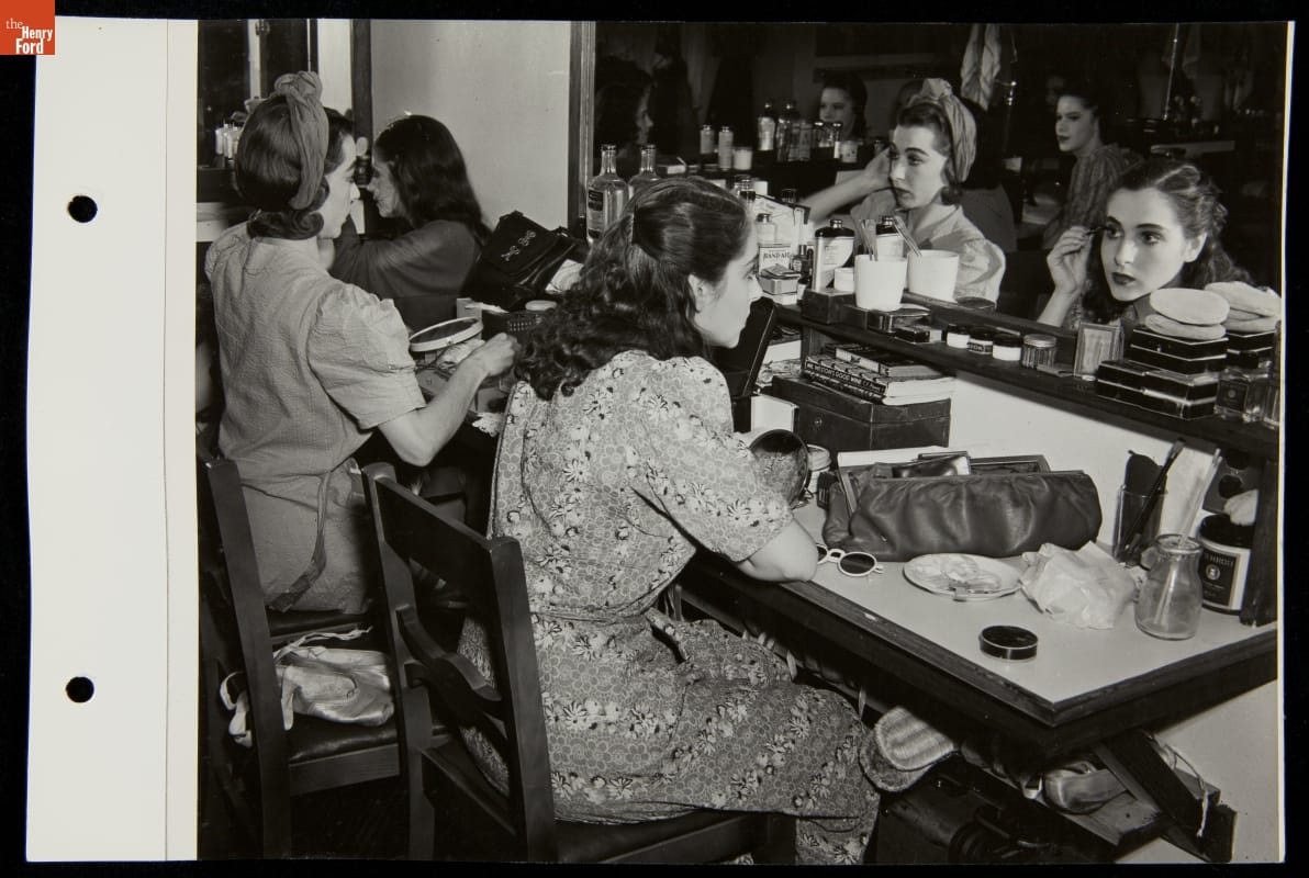 Dancers Preparing for "A Thousand Times Neigh," American Ballet Caravan, Ford Exposition, New York World's Fair, 1940