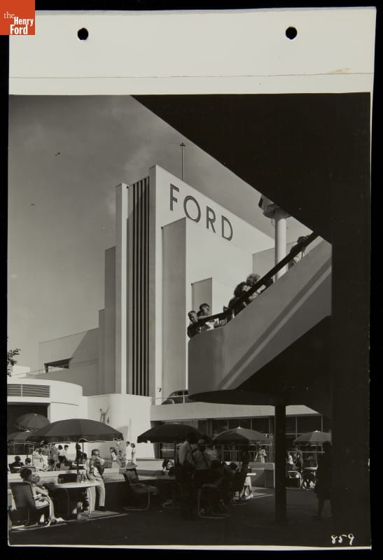 Ford Exposition Garden Court, New York World's Fair, 1939