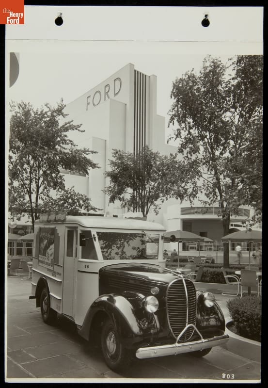 Commercial Exhibit, Ford Exposition, New York World's Fair, 1939