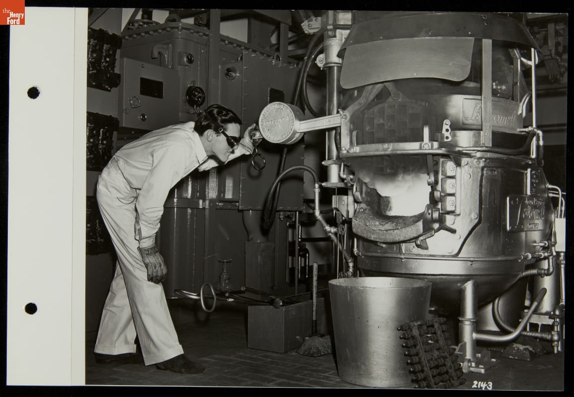 Electric Melting Furnace, Ford Exposition, New York World's Fair, 1939