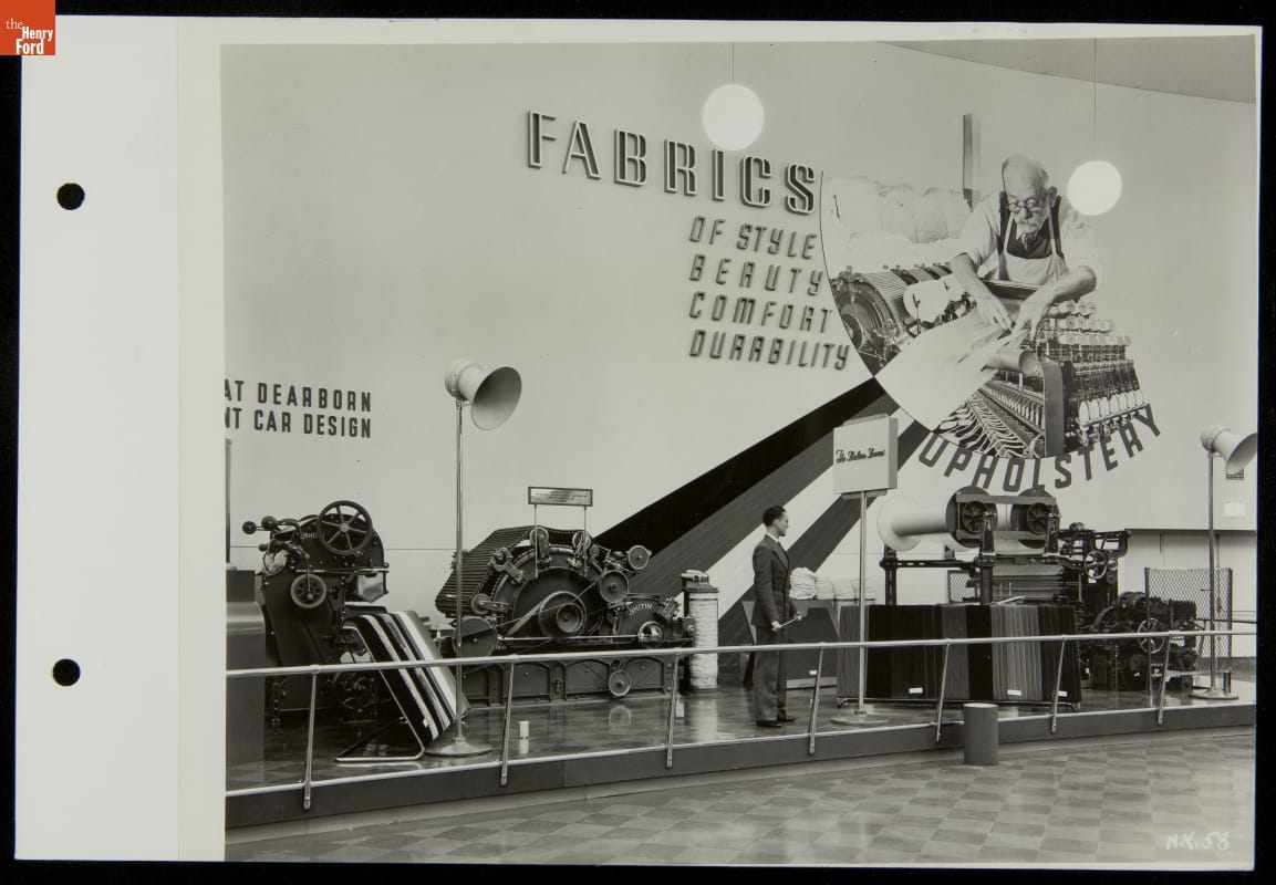 Fabric Exhibit, Ford Exposition, New York World's Fair, 1939
