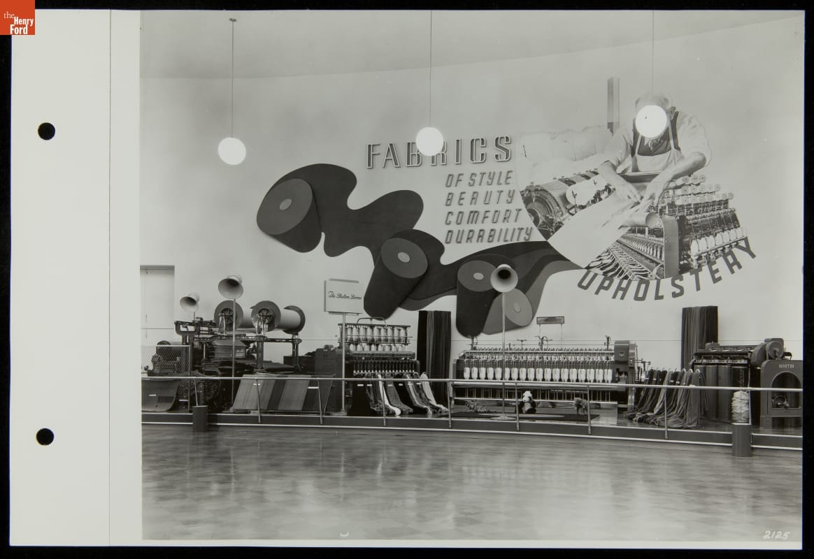 Shelton Looms Exhibit, Ford Exposition, New York World's Fair, 1940