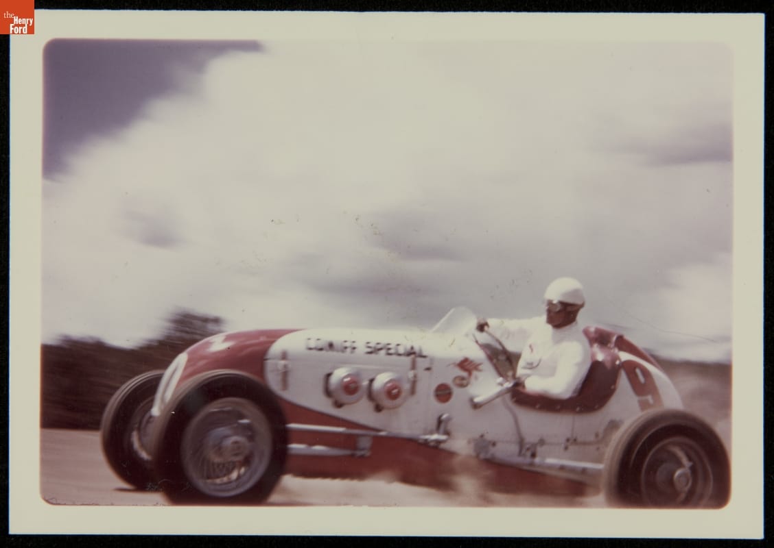 Bobby Henry Racing Bobby Unser--Photographs--Racing--1954 Speedway Park--Item4
