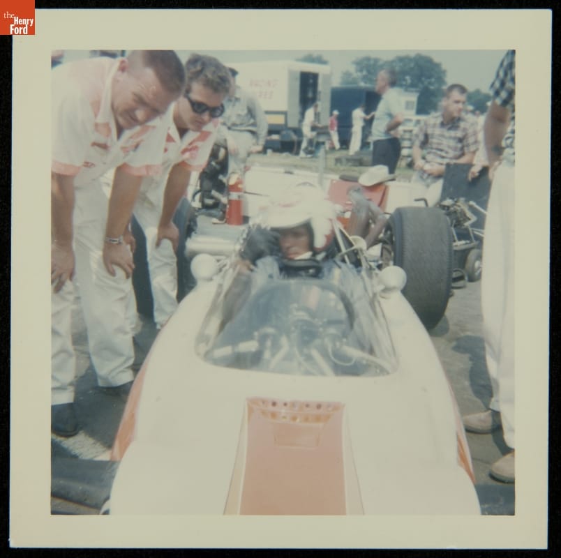 Bobby Henry Racing Bobby Unser--Photographs--Racing--1954 Speedway Park--Item5