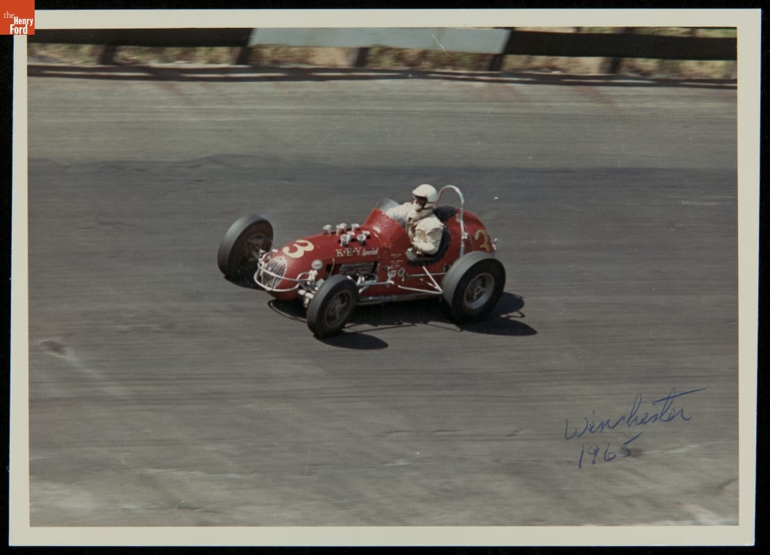 Bobby Henry Racing Bobby Unser--Photographs--Racing--1965 Indy Car--Item82