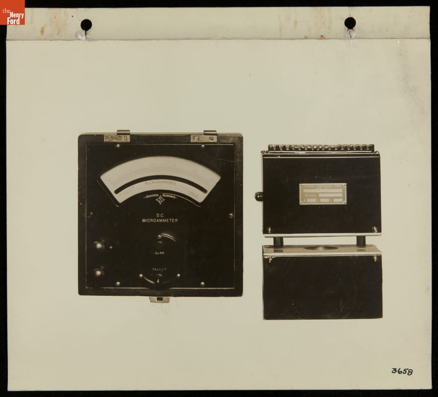 Microammeter, United Cinephone, 1932-1943