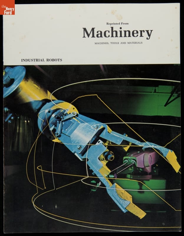 "Reprinted From Machinery" "Industrial Robots," circa 1975