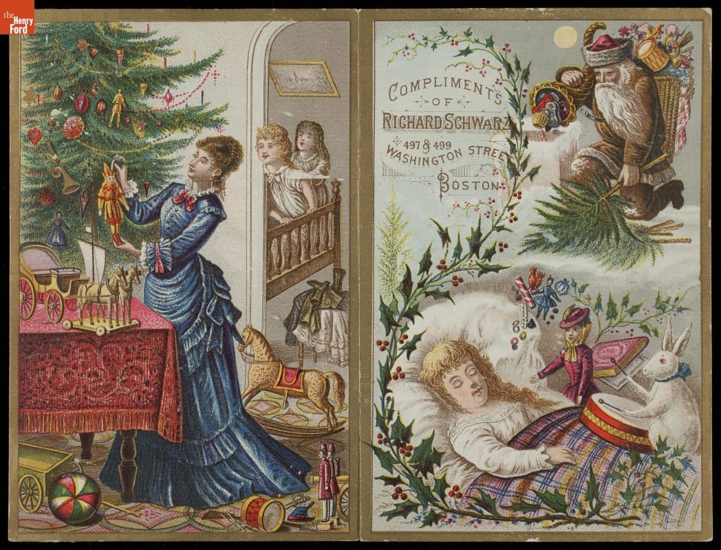 Trade Card for Richard Schwarz Toys, circa 1885