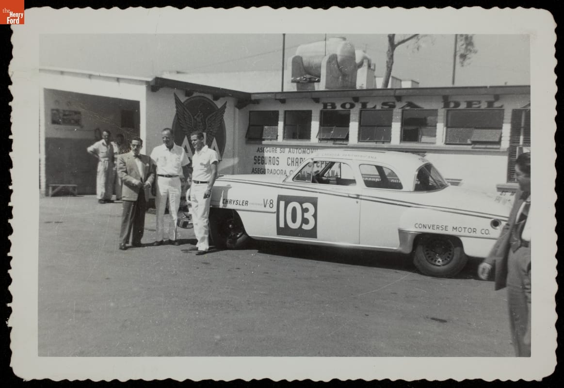 Bobby Henry Racing Bobby Unser Collection--Photographs--Family--Mexican Road Race--Item27
