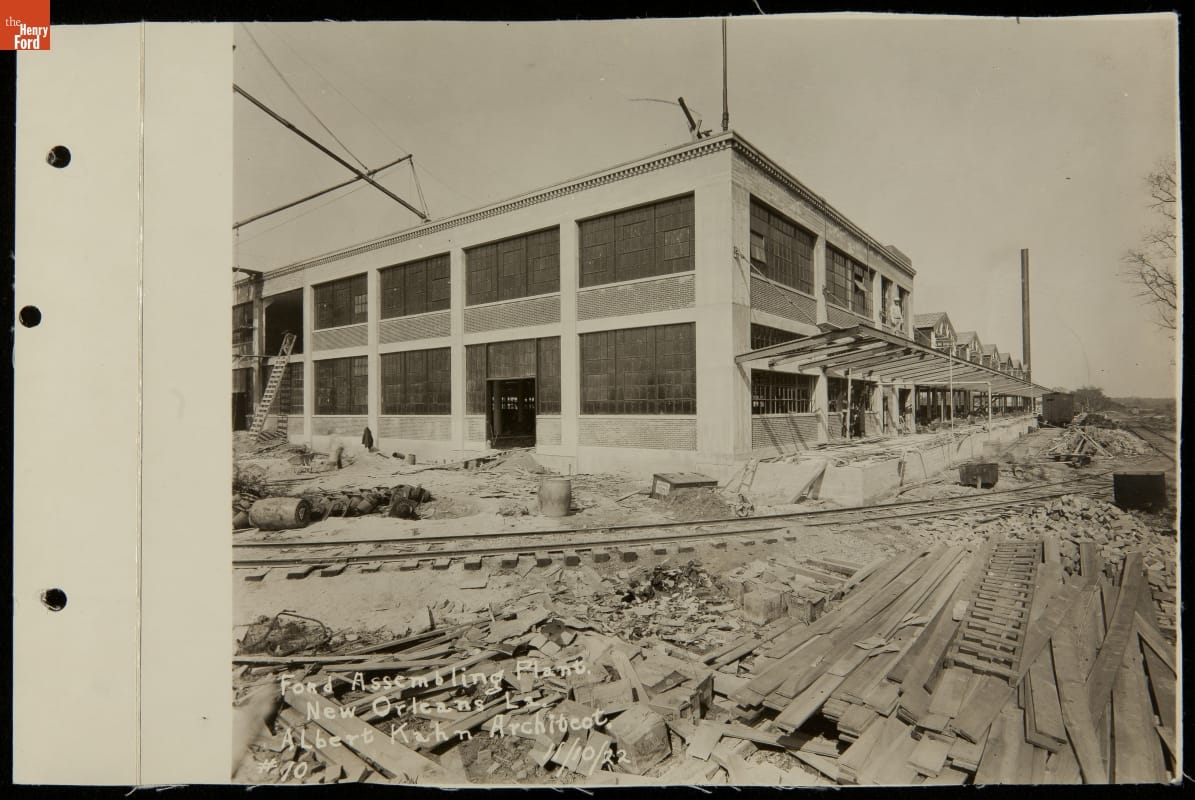 Ford Motor Company--Plant Construction--New Orleans, Louisiana--1922-1923--Item16