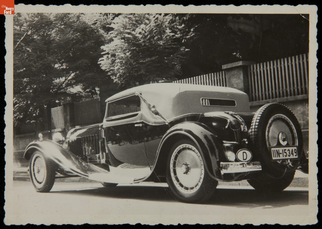 1931 Bugatti Type 41 Royale, Property of Dr. Joseph Fuchs, Germany, circa 1932