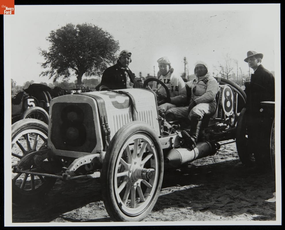 Ralph Mulford, #8 Lozier, Vanderbilt Cup Race