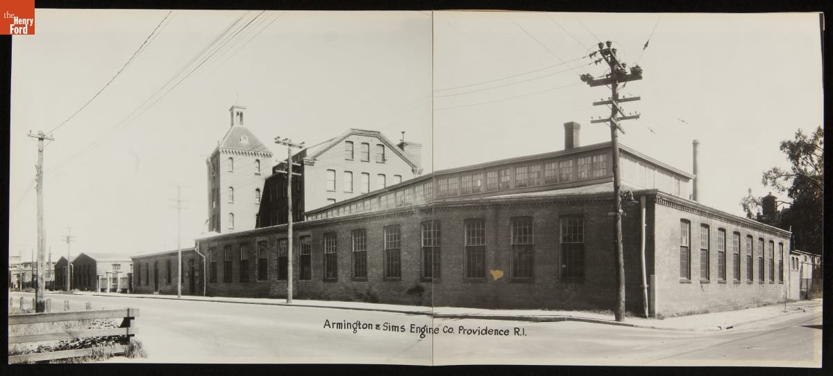 Armington & Sims Engine Co., Providence, Rhode Island