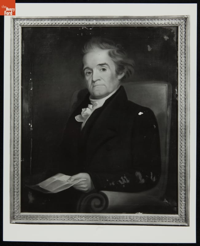 Portrait of Noah Webster, 1823, after a Painting by Samuel F.B. Morse, Photographed in Henry Ford Museum, January 1964