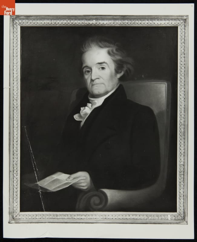 Portrait of Noah Webster, 1823, after a Painting by Samuel F.B. Morse, Photographed in Henry Ford Museum, January 1964