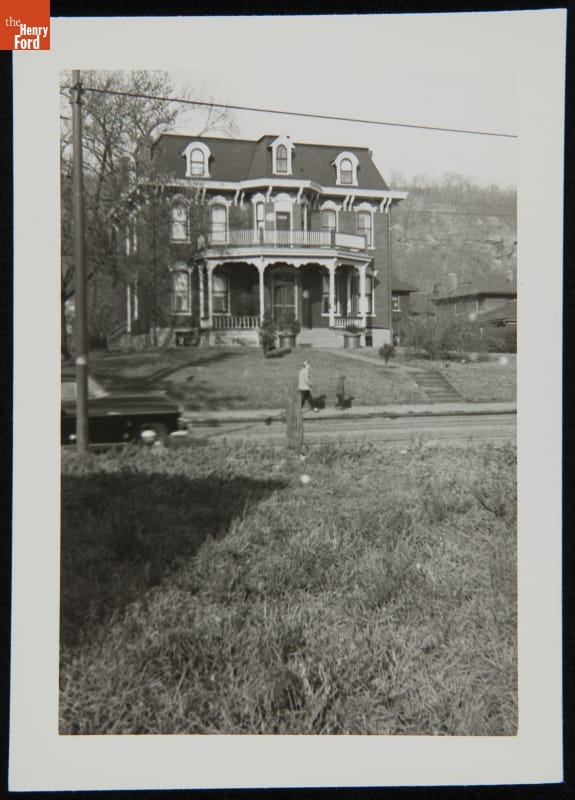 View from the Original Site of Heinz House, Sharpsburg, Pennsylvania, November 1952