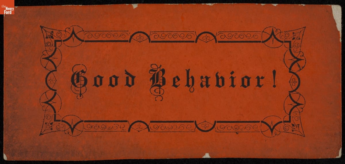 School Reward of Merit, circa 1845