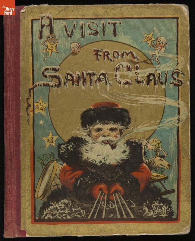 Children's Book, "A Visit from Santa Claus," 1889