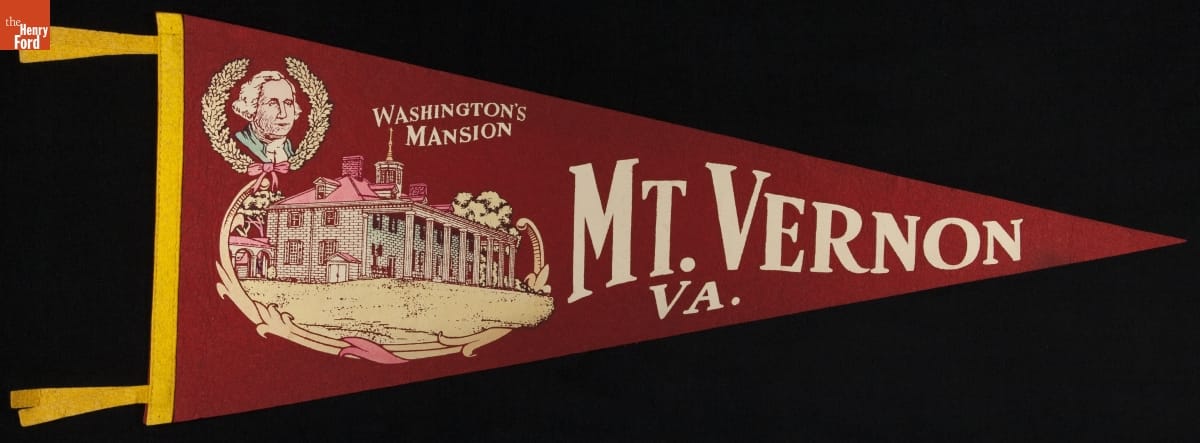 Pennant, "Mt. Vernon, Va.," 1940-1965