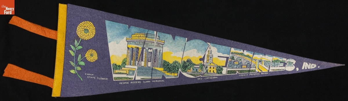 Pennant, "Vincennes, Ind.," 1940-1965