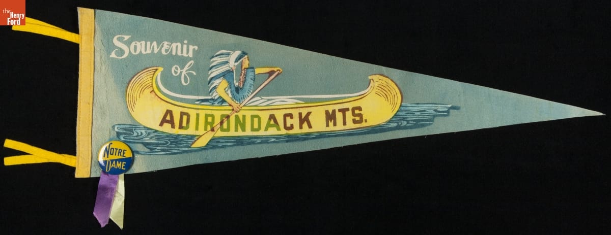 Pennant, "Souvenir of Adirondack Mts.," 1940-1965