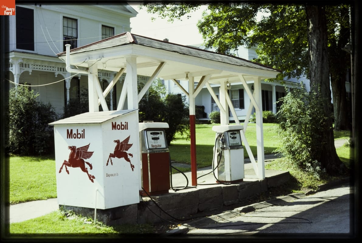 Bradley's Mobil, Franklin, New York, 1976
