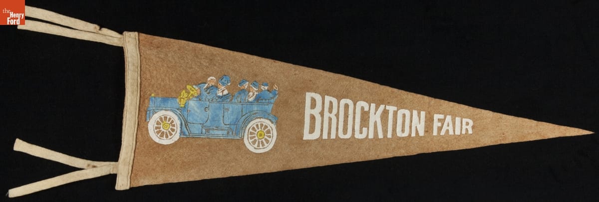Pennant, "Brockton Fair," 1930-1950