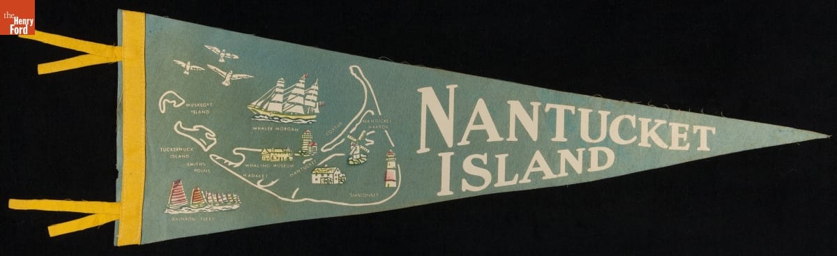 Pennant, "Nantucket Island," 1930-1960