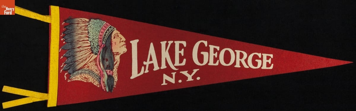 Pennant, "Lake George, N.Y.," 1940-1965