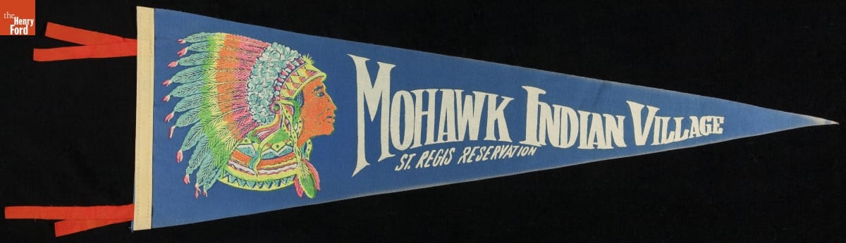 Pennant, "Mohawk Indian Village, St. Regis Reservation," 1940-1965