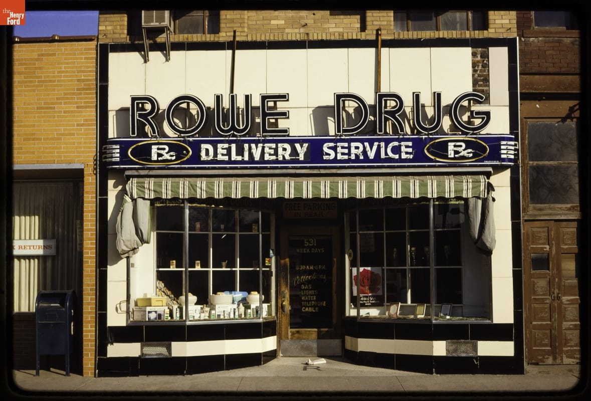 Rowe Drugs, Ottumwa, Iowa, 1980