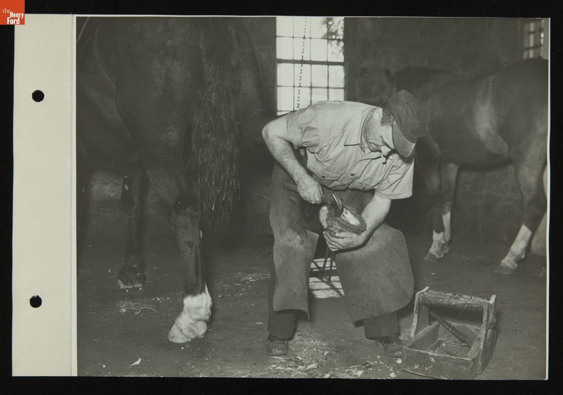 Blacksmith Shop in Greenfield Village, 1933