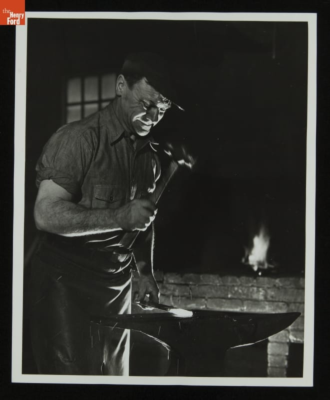 Blacksmith Shop in Greenfield Village, 1930
