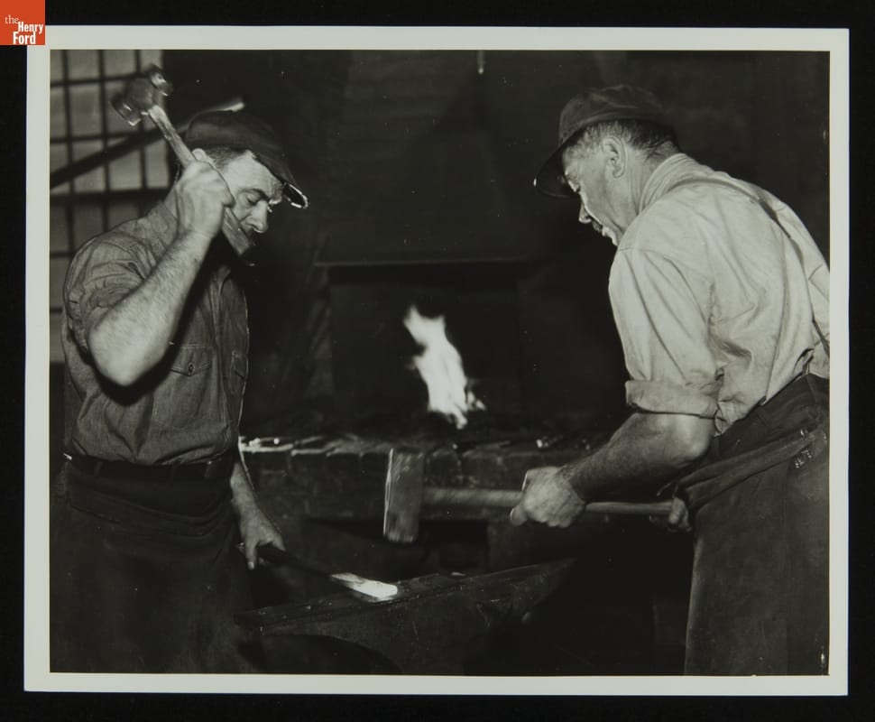 Blacksmith Shop in Greenfield Village, 1934