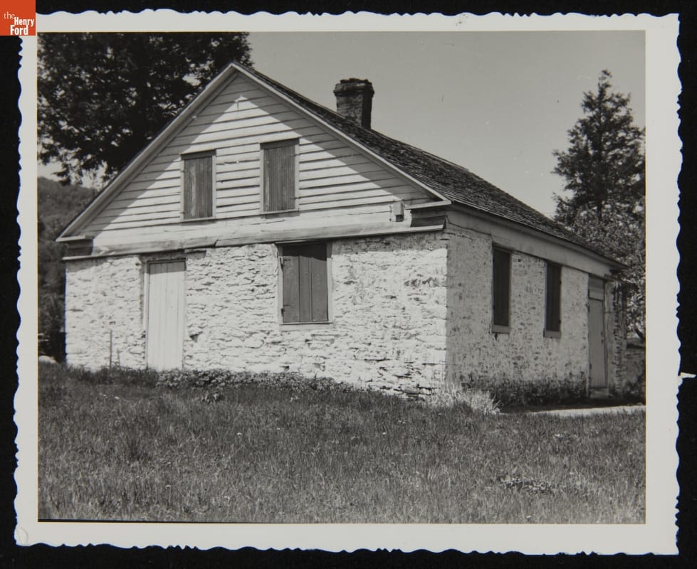 "Old Stone Jug" School Once Attended by John Burroughs, Roxbury, New York, 1944