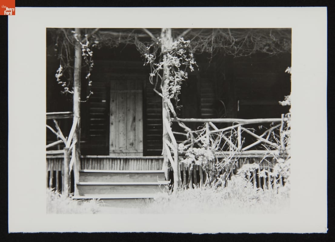 Woodchuck Lodge Porch, Roxbury, New York, 1944