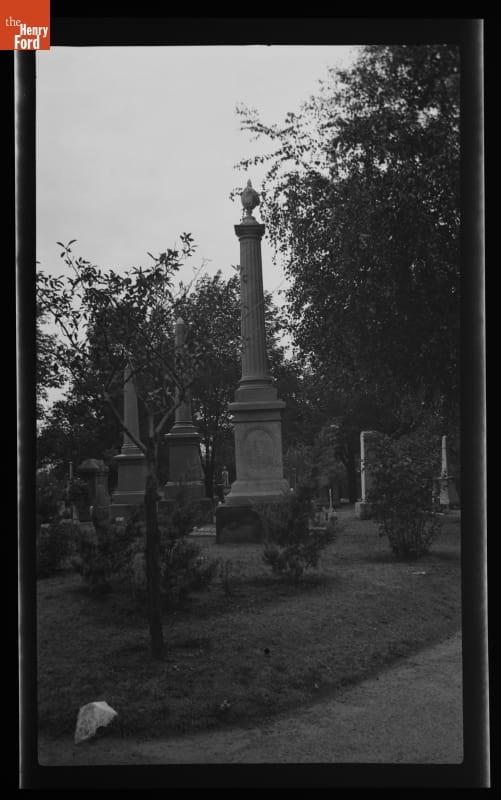 Monument in a Cemetery