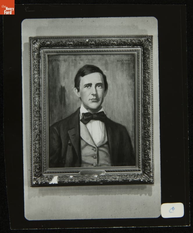 Painting of Stephen Foster by Irving R. Bacon