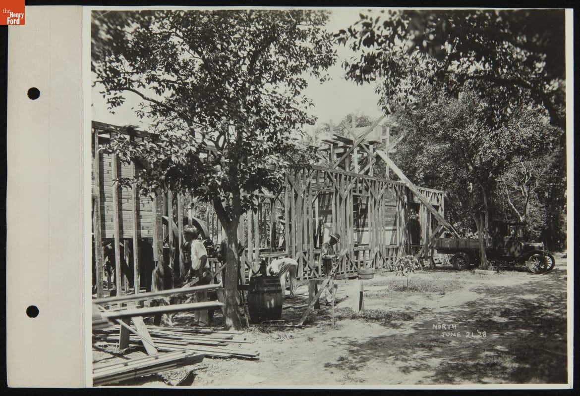 Thomas Edison's Fort Myers Laboratory, Fort Myers, Florida, June 21, 1928