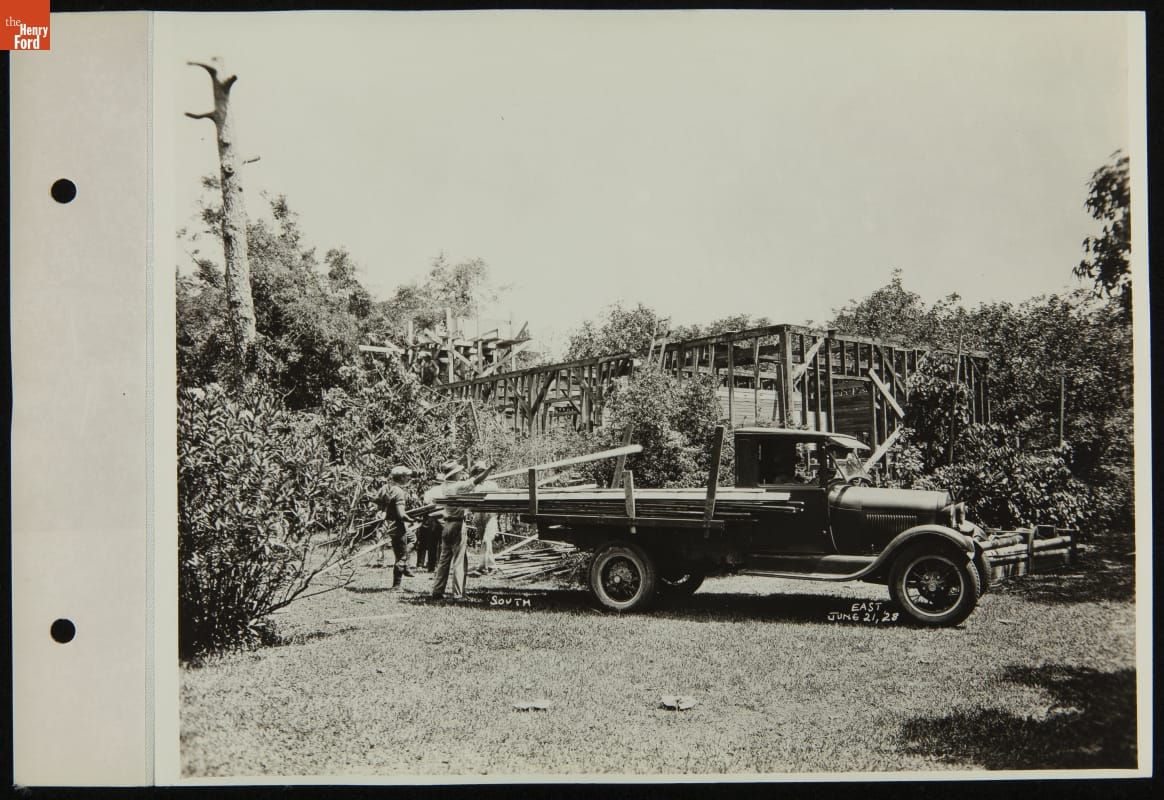 Thomas Edison's Fort Myers Laboratory, Fort Myers, Florida, June 21, 1928