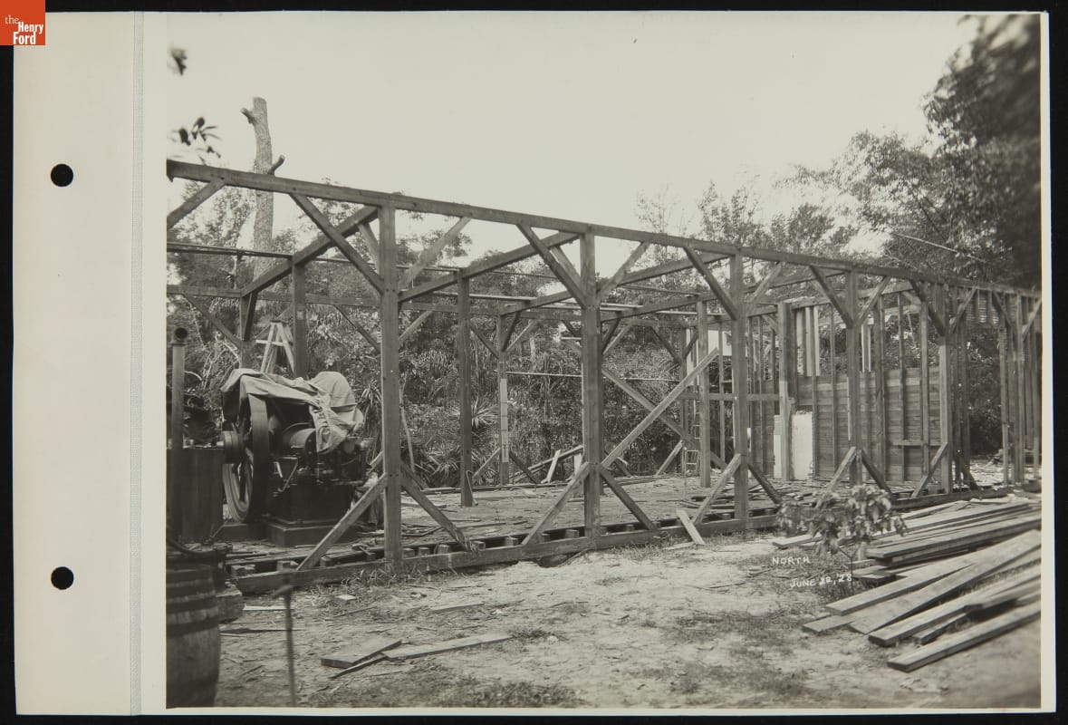 Thomas Edison's Fort Myers Laboratory, Fort Myers, Florida, June 22, 1928