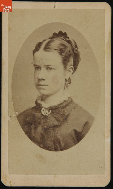 Mary Ann Lamb Loranger, Wife of Joseph Loranger who Owned and Operated Loranger Gristmill