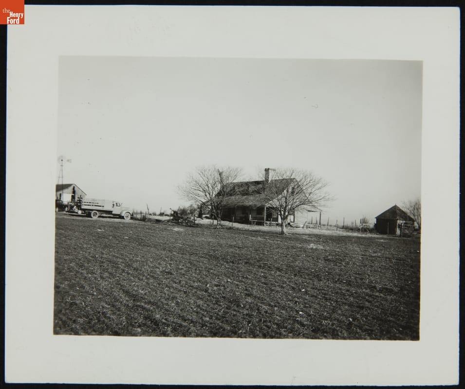 Exterior of the Susquehanna House at its Original Site, St. Mary's County, Maryland, 1942
