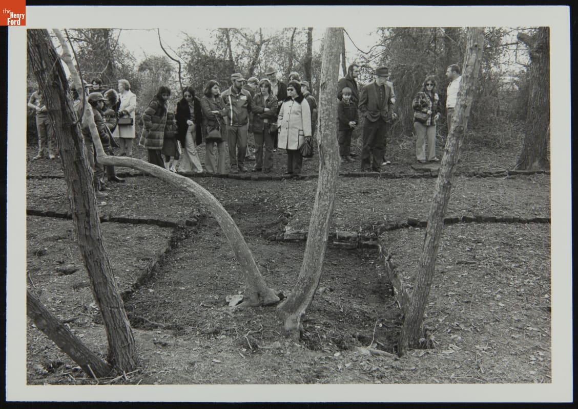 Visitors Tour the Original Site of the Susquehanna Plantation, 1976